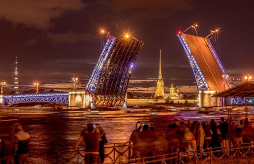 Tiltas, Petro Ir Paolo Tvirtovė, Sankt Peterburgas