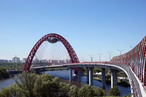 Tiltas,  Architektūra,  Upė,  Vanduo,  Kelionė,  Moscow,  Be Honoraro Mokesčio