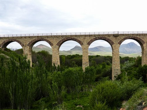 Tiltas,  Plytų,  Metai,  Traukinio Tilto,  Irane,  Tabriz2018,  Marāgheh