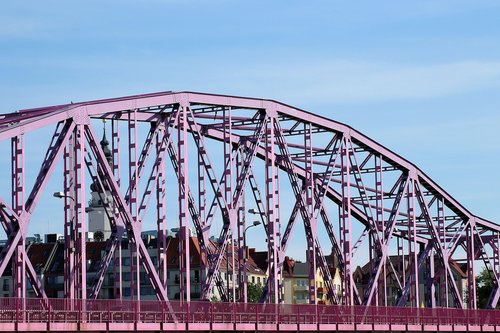 Tiltas,  Peržiūrėti,  Rožinė Tiltas,  Senamiestis,  Architektūra,  Upė,  Panorama