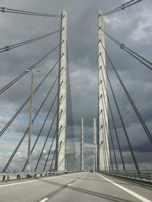 Tiltas, Denmark, Greitkelis, Oresund Tiltas