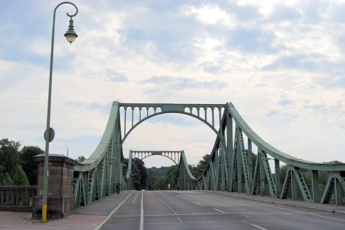 Tiltas, Glienicke, Kelias, Vokietija, Lempos Stulpas, Est, Vakaruose, Potsdamas