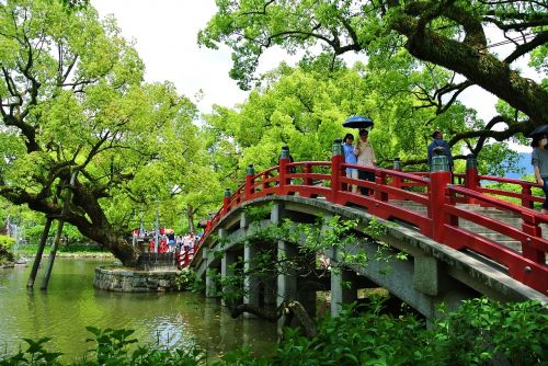 Tiltas, Dazaifu, Fukuoka