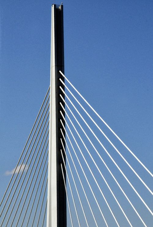 Tiltas, Architektūra, Milavos Tiltas, France, Kabeliai, Likti