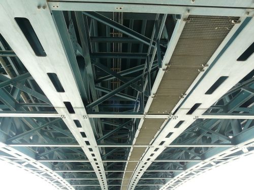 Tiltas, Statyba, Plieno Konstrukcija, Plieninis Tiltas, Metalinės Strypeliai, Architektūra, Pastatas, Plienas, Rheinbrücke