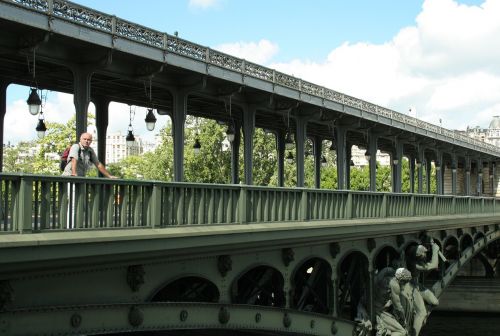 Tiltas, Paris, Pont De Bir-Hakeim
