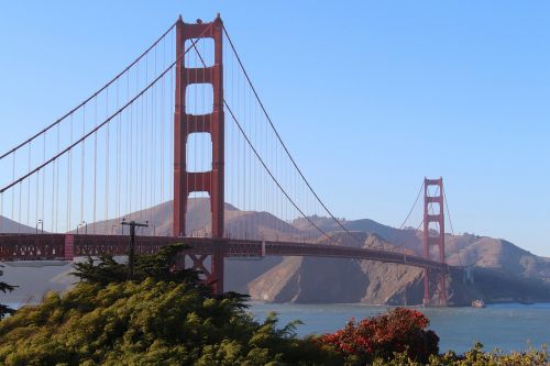 Tiltas, Auksiniai Vartai, San Franciskas, Kalifornija