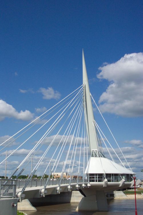 Tiltas,  Struktūra,  Vinipegas,  Manitoba,  Kanada,  Tilto Struktūra