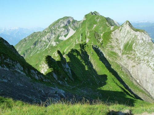 Brienz Raudona Ragų Kopija, Bergtour, Alpių, Vasara, Žygiai