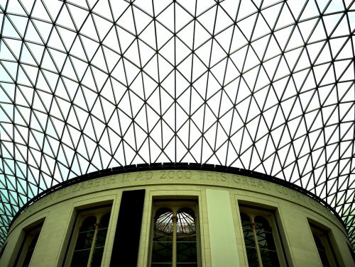 Britų Muziejus, Londonas, Muziejus, Britanija, Anglija, Architektūra, Uk