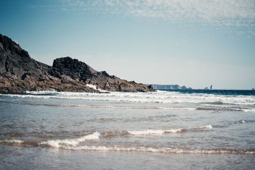 Brittany, Jūra, Papludimys
