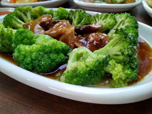 Brokoliai, Grybai, Sriuba