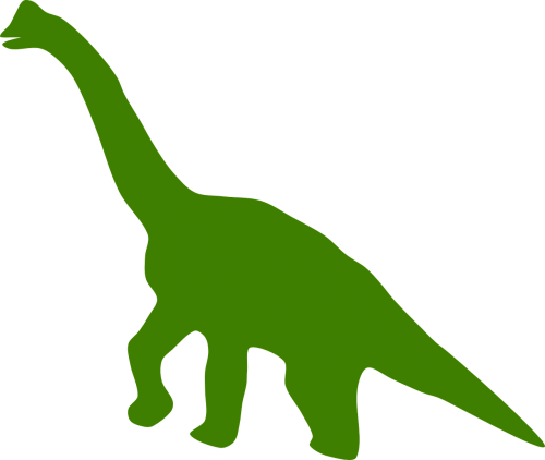 Brontosaurus, Dinozauras, Dino, Priešistorinis, Žalias, Gyvūnas, Išnykęs, Evoliucija, Archeologija, Paleontologija, Istorija, Padaras, Nemokama Vektorinė Grafika