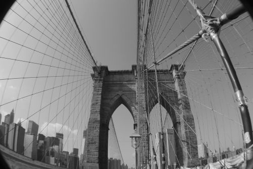 Brooklynas, Tiltas, Miestas, York, Naujas, Upė, Manhatanas, Panorama, Architektūra, Miesto
