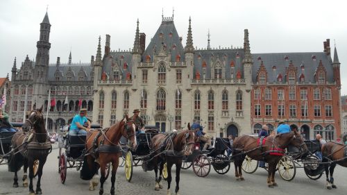 Bruges, Belgija, Kanalas, Brugge, Viduramžių, Orientyras, Miesto Aikštė