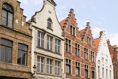 Bruges, Belgija, Fasadas, Bokštai, Senamiestis, Istoriškai, Romantiškas, Lankytinos Vietos