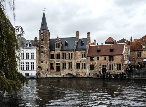 Brugge, Bruges, Namas, Belgija, Viduramžių Miestas, Lankytinos Vietos, Viduramžiai, Istorinis, Architektūra, Senamiestis, Flanders, Pastatas