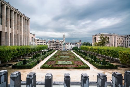 Briuselis, Europa, Belgija, Briuselis, Mont Des Arts, Sodas