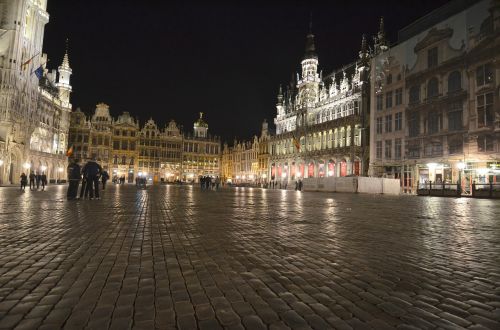 Briuselis, Belgija, Architektūra, Turistų Atrakcijos, Uban, Didžioji Vieta, Europa, Miesto Aikštė