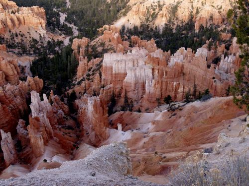 Bryce Kanjonas, Nacionalinis Parkas, Utah, Usa, Erozijos Pinnacles, Akmens Formacijos, Smėlio Akmuo