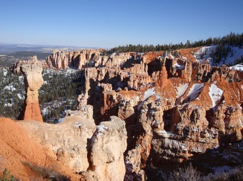 Bryce Canyon Nacionalinis Parkas, Nacionalinis Parkas, Jungtinės Valstijos, Kraštovaizdis, Bryce Kanjonas, Utah, Uolienos Formacijos, Smiltainio Formacijos, Gamta, Erozija, Geologinės Formacijos, Hoodoovorming, Hoodoos, Usa, Kelionė, Šventė