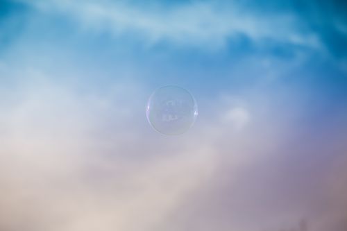 Burbulas, Debesys, Dangus