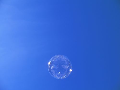 Burbulas, Dangus, Mėlynas