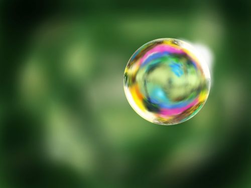 Burbulas,  Kelių Spalvų,  Animacija,  Pavaizduota,  Skraidantis