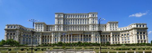 Bukareštas, Romanija, Pastatas, Parlamentas, Rūmai, Kapitalas