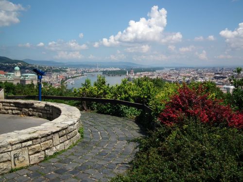 Budapest, Pažvelk Į Kalno Gellért Marą, Budapest Danube