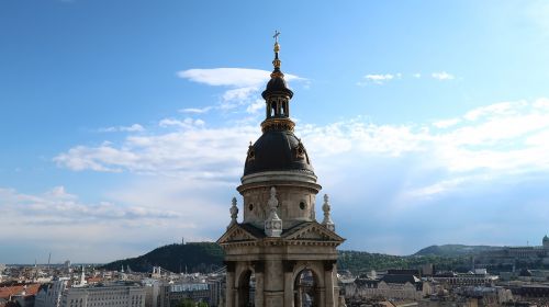 Budapest, Vista, Miesto Panorama, Peizažas, Bažnyčia, Vasara, Bazilika, Aukšta Žemė, Bokštas