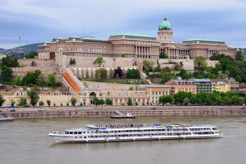 Budapest, Pilis, Budos Pilis, Danube, Laivas, Vengrija, Upė, Danubės Upė, Kapitalas