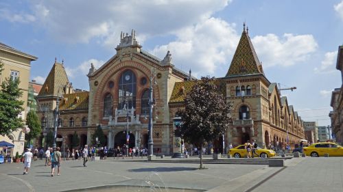 Budapest, Puiki Rinka, Pastatas, Architektūra, Vengrija