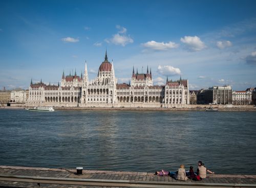 Budapest, Parlamentas, Vengrijos Parlamento Pastatas, Vengrija, Pastatas, Danube, Miestas, Peizažas, Pastatai, Kapitalas