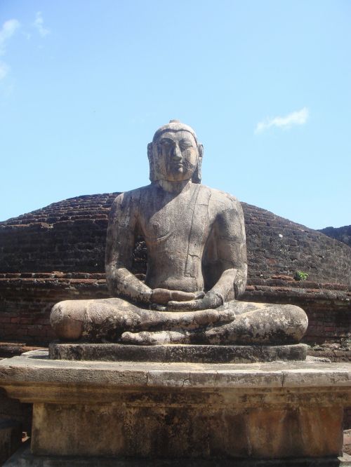Buda, Religinis, Garbinimas, Šventykla, Rokas, Statula, Šri Lanka