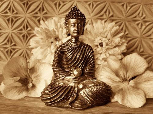 Buda, Poilsis, Tylus, Meditacija, Budizmas, Asija, Figūra, Skulptūra, Dvasingumas