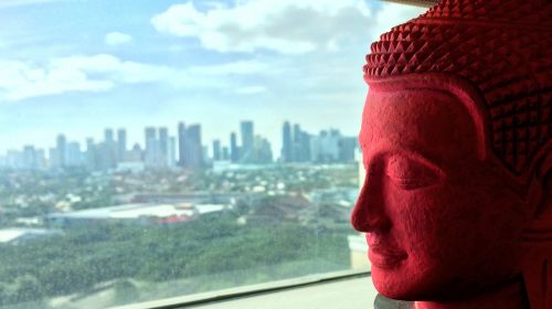 Buda, Asian, Bangkokas, Meditacija, Zen, Skulptūra