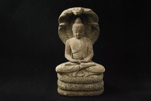 Buda, Medituoti, Naga, Statula, Budizmas