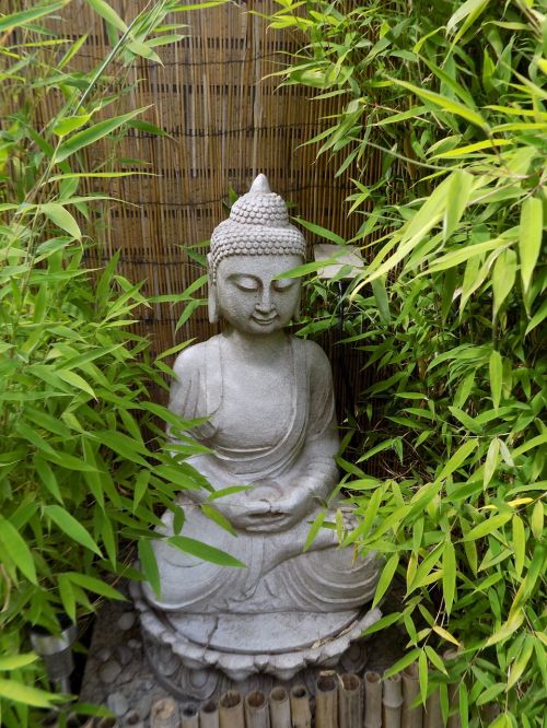 Buda, Zen, Budizmas, Akmens Figūra, Dvasinis, Meditacija, Religija