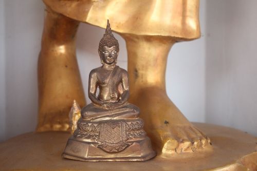 Buda, Mažas, Statula, Budistinis, Mažas Budistis