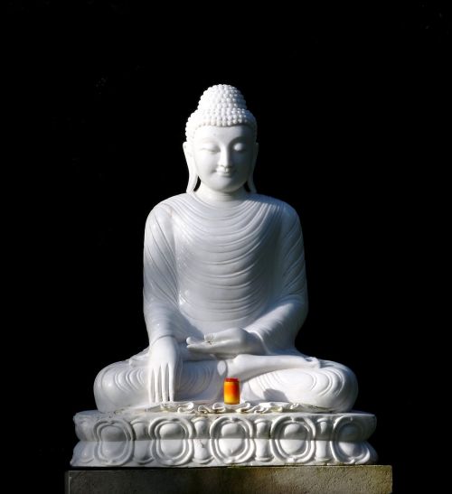 Buda, Statula, Budizmas, Skulptūra, Religija, Akmens Figūra