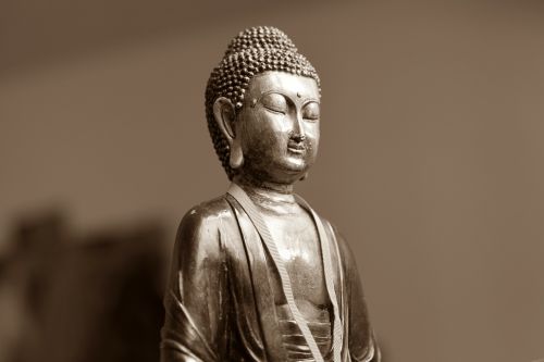 Buda, Meditacija, Rytus, Rytas, Dvasinis, Statula