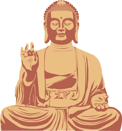 Buda, Religija, Budizmas, Meditacija, Asija, Statula, Budistinis, Skulptūra, Simbolis, Kultūra, Taika, Dvasinis, Religinis, Medituojantis, Buddha, Malda, Melstis, Dievas, Taikus, Nemokama Vektorinė Grafika