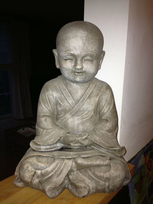 Buda, Meditacija, Sėdi, Statula
