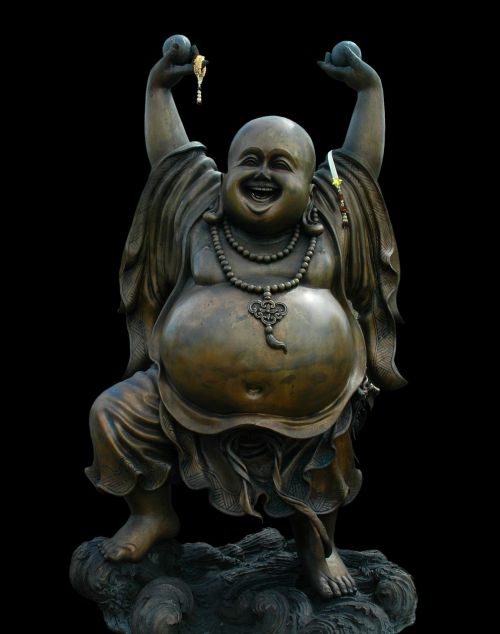 Buda, Šamanizmas, Šokis, Žiūrėk Į Priekį, Nutukusi, Bronza, Figūra, Menas, Bronzos Statula, Statula, Riebalų Pilvas