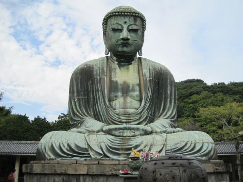 Buda, Statula, Budizmas, Religija, Skulptūra, Religinis, Senovės, Garbinimas, Taika, Dvasingumas, Zen, Rytietiškas, Išmintis, Veidas, Medituoti, Paminklas, Šventas, Apšvietimas, Japonija