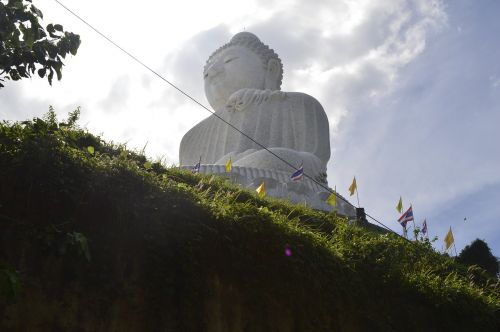 Buda, Phuket, Tajų, Tailandas, Šventykla, Religija, Kultūra, Orientyras, Didelis, Kelionė, Statula, Budizmas