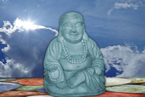 Buda, Dangus, Akmens Figūra, Atsipalaidavimas, Meditacija, Religija, Budizmas, Atspindys, Jėga, Poilsis
