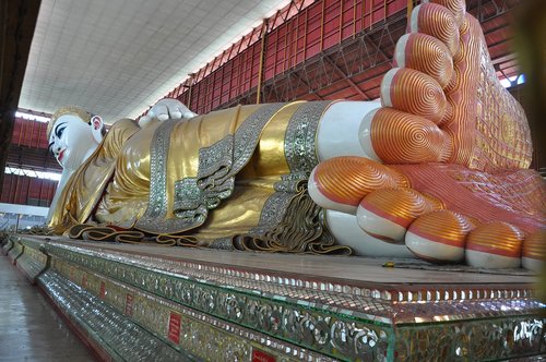 Buda,  Gulėti,  Rangoon,  Mianmaras