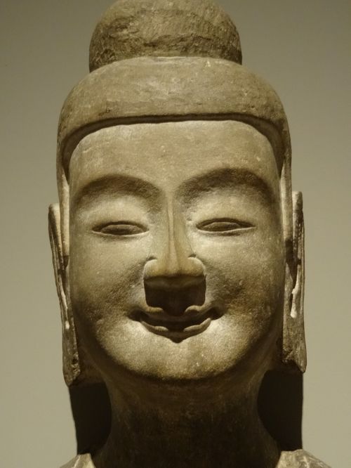 Buda, Veidas, Pasitenkinimas, Portretas, Harmonija, Muziejus, Honolulu, Hawaii